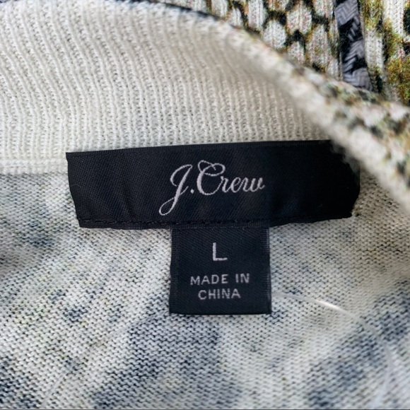 J. Crew Tippi Sweater in Snake Print - Picture 4 of 7